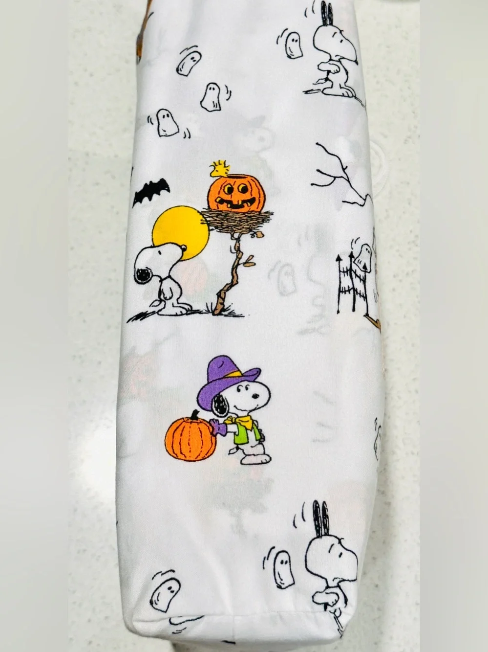 🎃 Peanuts Snoopy Halloween King Sheet Set By Berkshire Pumpkins Ghosts